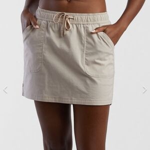 Title Nine Beige Skort with Pockets
